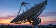 Satellite communications dish