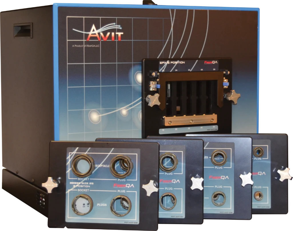 FiberQA AVIT-DT optical inspection and cleaning system