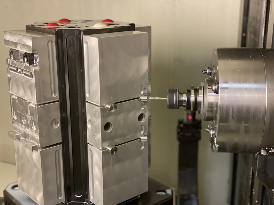 Inside the machining process