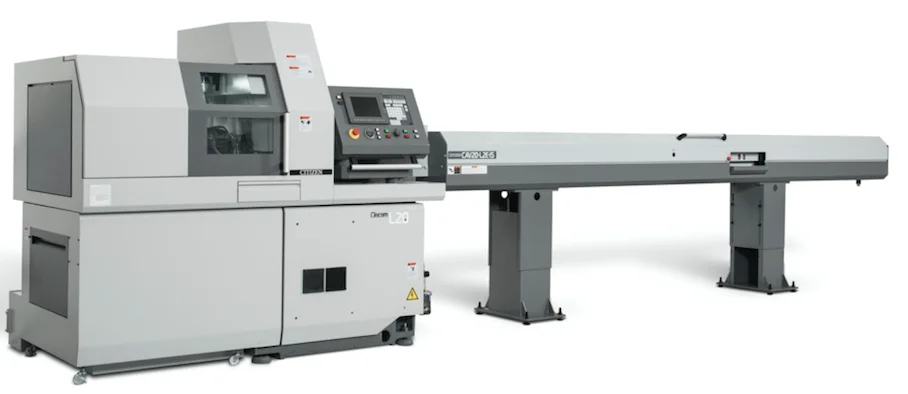 Swiss machining and bar feeding
