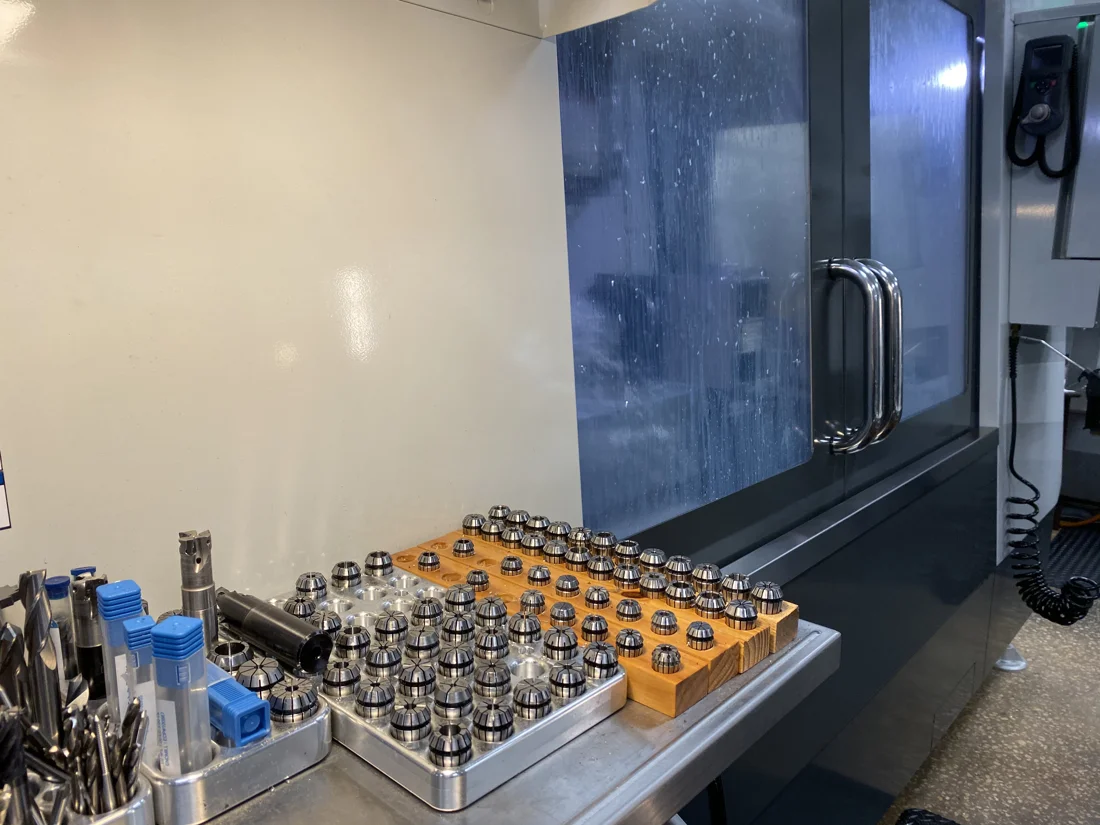 Tooling prepared for production